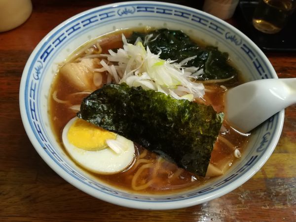 「8/23 ラーメンこってり目600円」@鎌倉ラーメンの写真