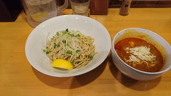 「辛つけ麺」@麺や 吉四 KiCCHOの写真