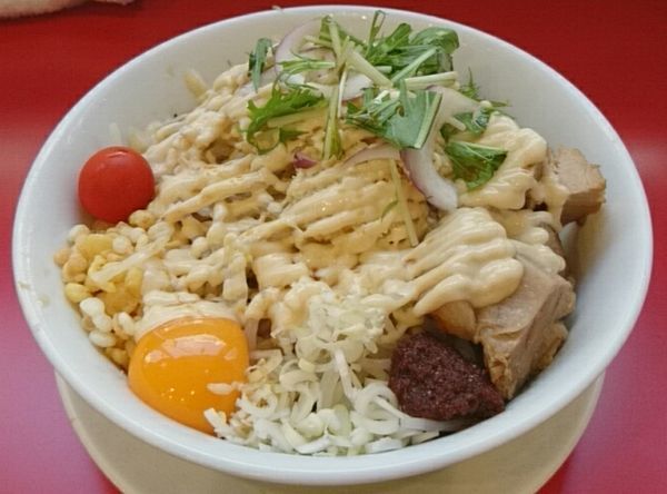 「冷やしまぜそば」@用心棒の写真