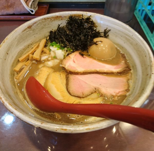 「特製煮干しそば 和え玉」@麺屋 照の坊の写真