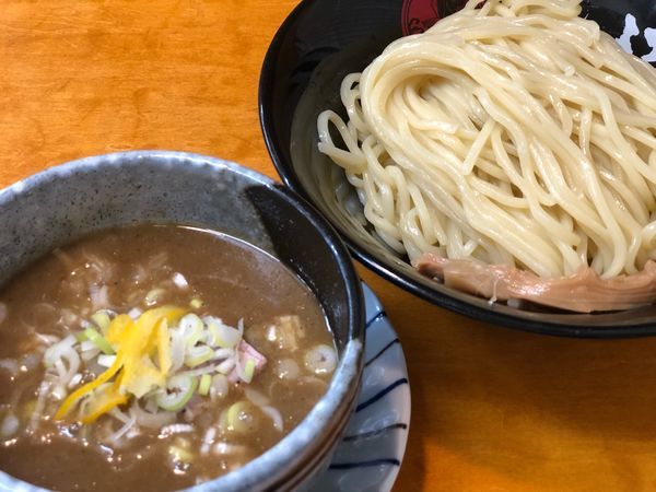 「【数量限定】濃厚魚介つけ麺 850円」@らーめん逆流の写真
