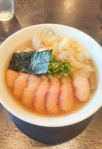 「白だしチャーシュー特製ワンタン麺」@八雲の写真