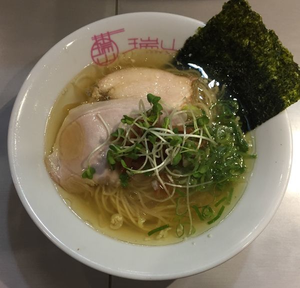 「しおそば760円」@中華蕎麦 瑞山（ZUIZAN）の写真