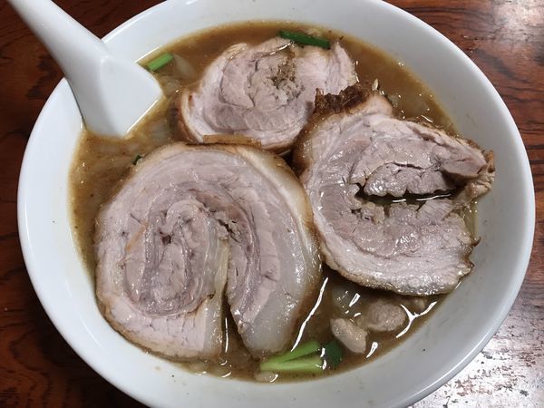 「みそらんしゅうめん チャーシュー入り」@御食事処 やちよの写真