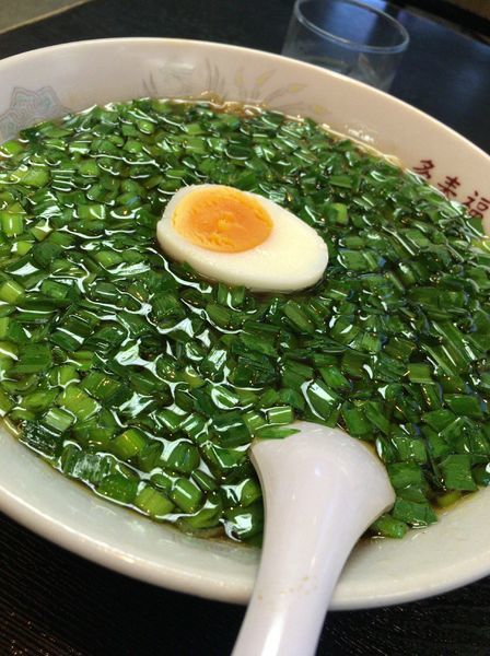 「ニラそば７００円」@多来福の写真