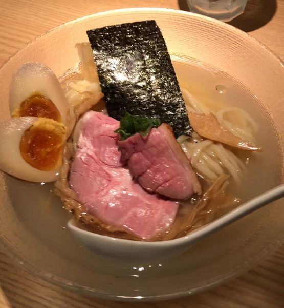 「冷やし塩そば」@Ramen にじゅうぶんのいちの写真
