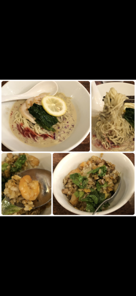 「冷やしカニらーめん +サービス丼」@海老丸らーめんの写真