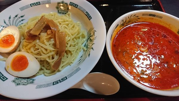「エビとんこつつけ麺(600円)」@熱烈中華食堂 日高屋 浦和さくら草通店の写真