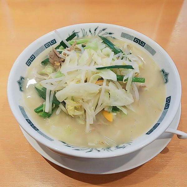 「野菜たっぷりタンメン」@日高屋 久米川駅南口店の写真