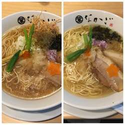 純粋豚そばのどぐろ(数量限定)+純粋豚そば塩