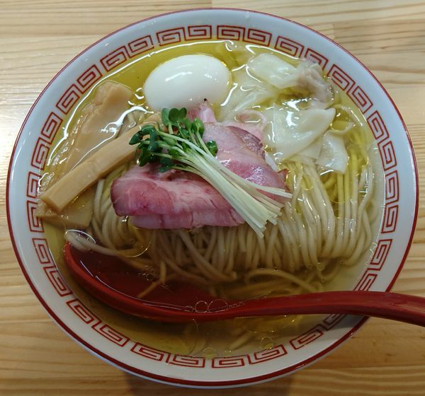 「(松)特級中華そば 白醤油」@自家製麺 くろ松の写真
