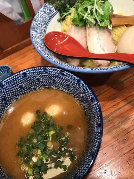 「特製つけ麺（¥1100）」@赤坂麺処 友の写真