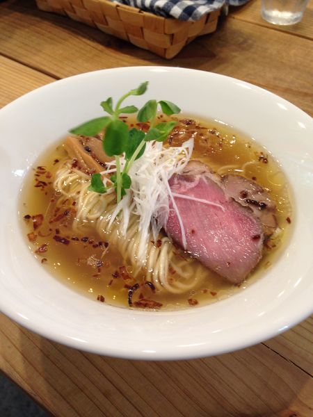 「Kiri_Soba潮 800円 和え玉黒醤油200円」@The Noodles & Saloon Kiriyaの写真