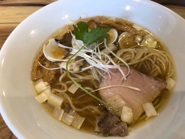 「【限定】蛤ラーメン900円」@土浦麺処 龍乃舞の写真