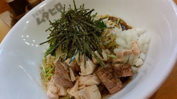 「ニボシマゼソバ750円」@中華そば ムタヒロ 大阪福島店の写真