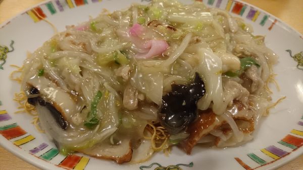 「長崎皿うどん（ランチ９６０円）」@銀座 吉宗 銀座店の写真