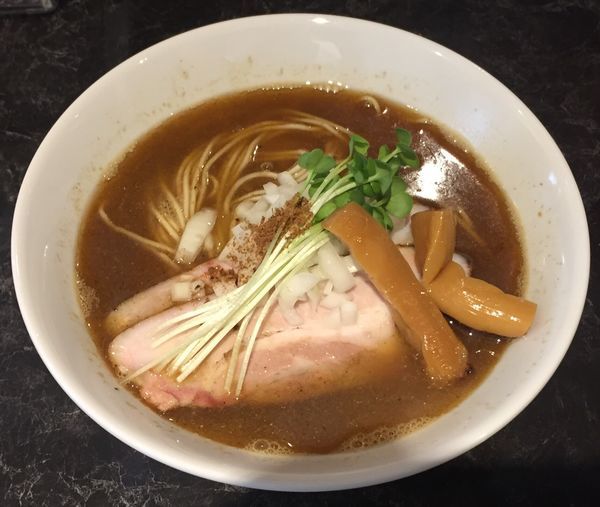 「煮干しそば(醤油)750円」@中華SOBA にぼ乃詩の写真