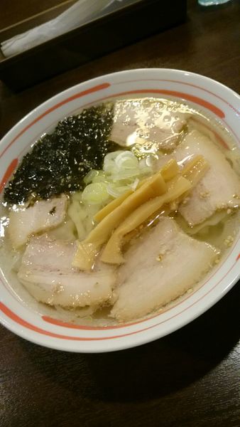 「チャーシューメン  塩   ８８０円」@手打ラーメン 優の写真