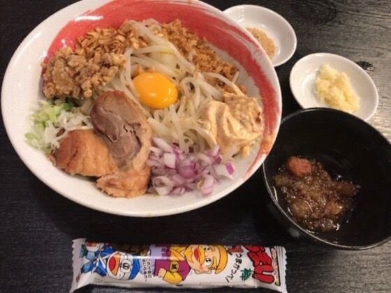 「小まぜそば 750円」@らーめん藤ろうの写真