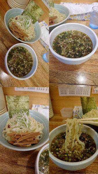 「『塩つけ麺(￥800)』」@麺屋 つるるの写真