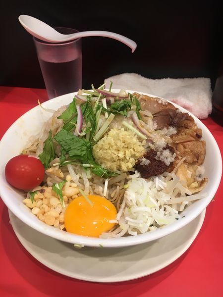 「冷やしまぜそば」@用心棒の写真