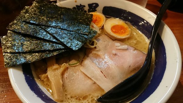 「濱星×武一 コラボ」@濃厚煮干しそば 麺匠 濱星 関内店の写真