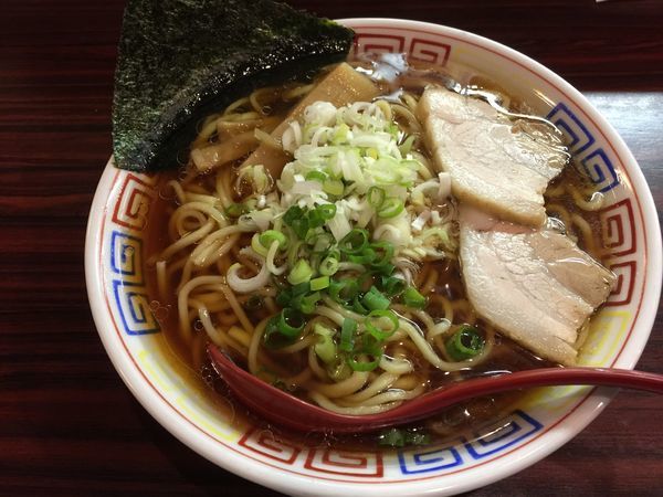 「鶏中華そば（大盛）」@煮干しらあめん 燕黒の写真