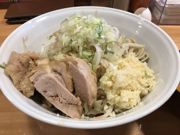 「油そば 醤油 900円」@ちばから 郡山店の写真