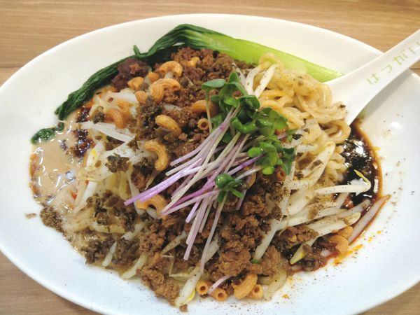 「【木曜限定】汁無し担々麺 ￥800」@はつがい商店の写真