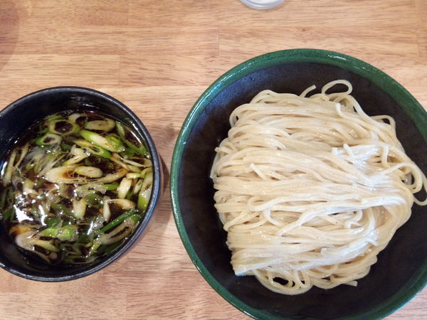 「醤油つけ麺」@クラッチ ヒッターの写真