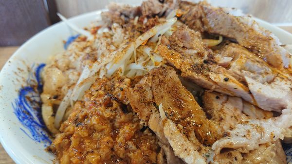 「担々まぜそば」@ジャンクガレッジ 越生店の写真