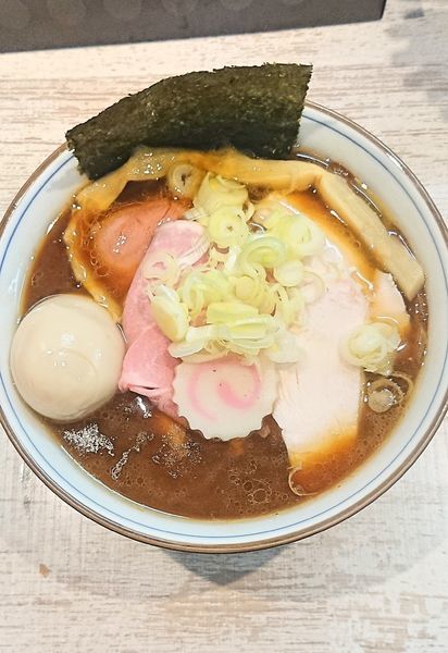 「特製金笛中華そば」@中華そば 四つ葉の写真