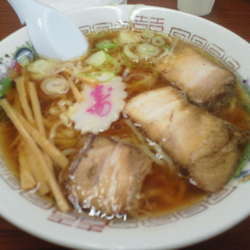 会津中華そば 700円