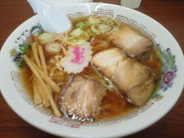 「会津中華そば 700円」@めでたいや ふくしまの物産展の写真