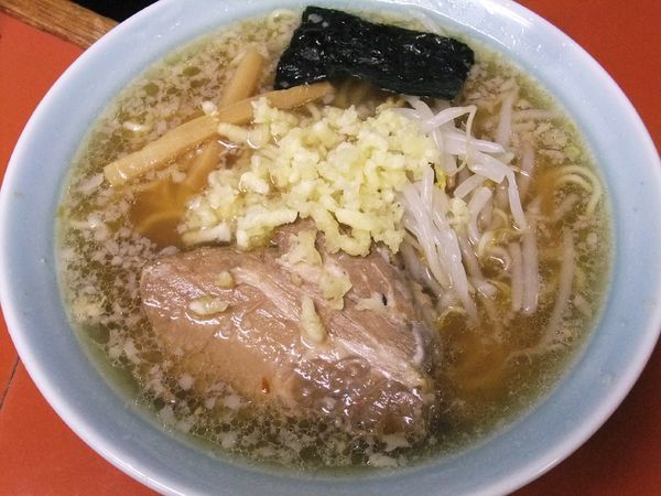 「ニンニクラーメン（600円）」@二代目 山ちゃんの写真