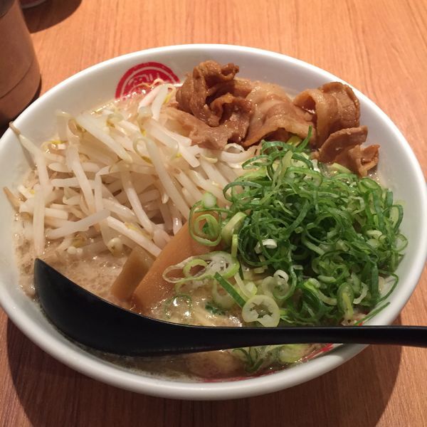 「中華そば＋小ライス」@徳島中華そば 徳福 川崎モアーズ店の写真