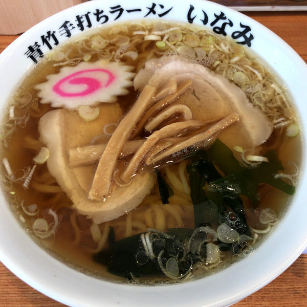 「ラーメン　650円」@青竹手打ちラーメン いなみの写真