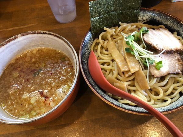 「辛つけ麺 890円(大」@蝉時雨の写真