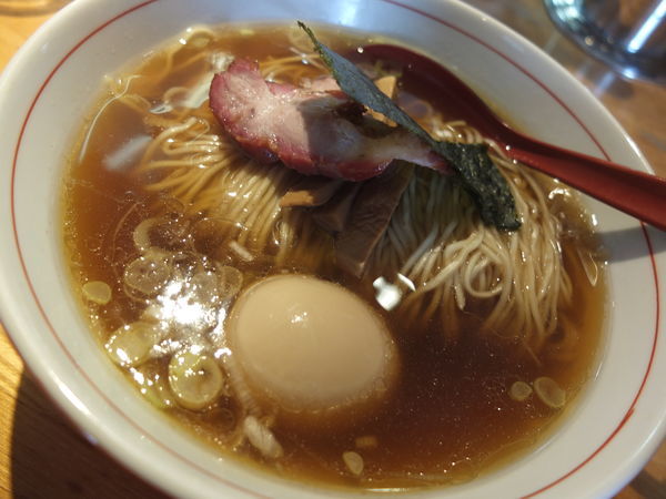 「支那そば+味付けたまご」@支那そば なかじまの写真