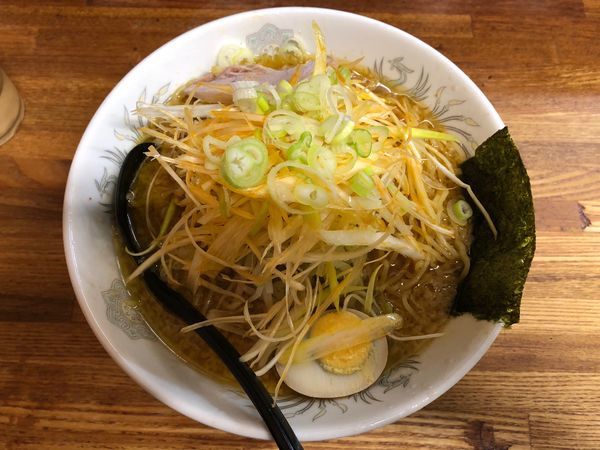 「ネギらーめん  味噌」@らーめん三水の写真