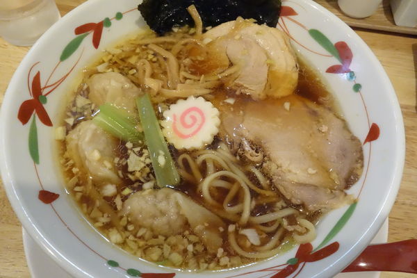 「わんたんめん」@らーめん天神下 大喜の写真