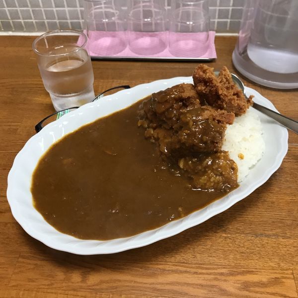 「鶏唐揚げカレー」@ジャン・カレー 末広町店の写真