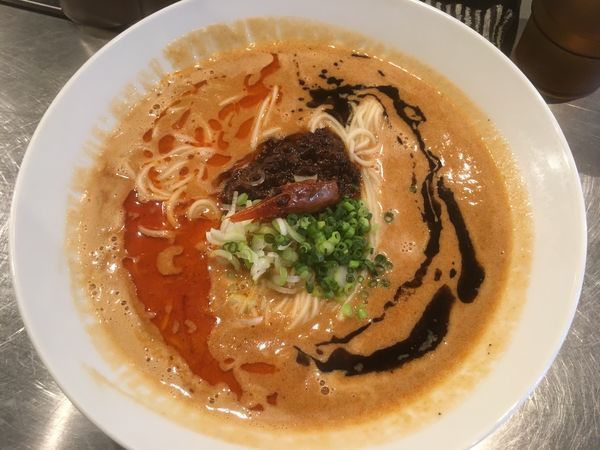 「海老寿久（えびすく）担々麺1000円」@麺屋 愛心 TOKYO 町屋店の写真