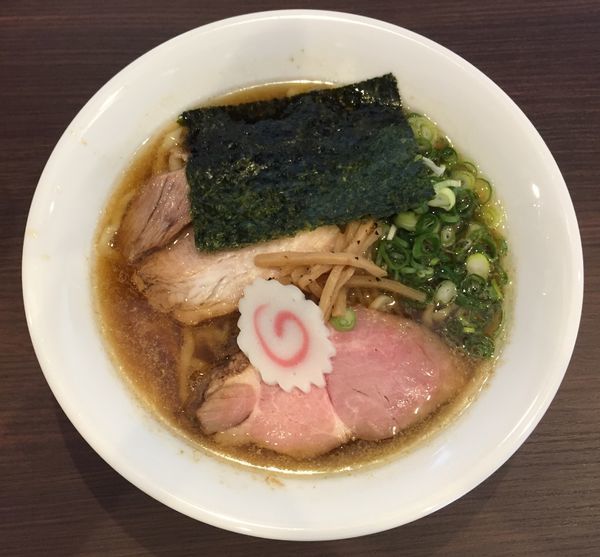 「醤油ら〜めん(中盛)780円」@麺や 河野の写真