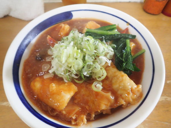 「俺の雲呑ﾁﾘｿ～ｽＷ」@MENYA 食い味の道有楽の写真