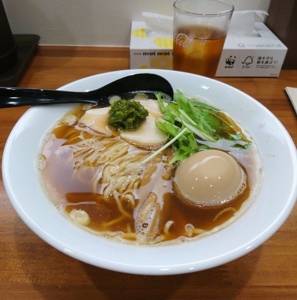 「煮干しそば ハレ」@中華そば&親子丼 けのひの写真