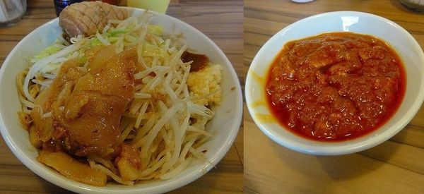 「フュージョン 800円　ニンニク　脂」@火の豚 南越谷駅前店の写真