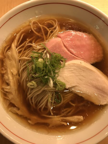 「淡麗鶏そば（醤油）」@濃厚鶏そば 葵の写真