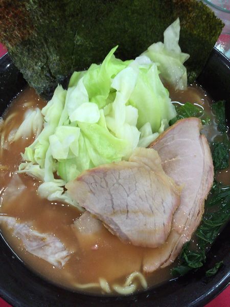 「並 キャベツ 油少なめ」@杉田家 千葉祐光店の写真