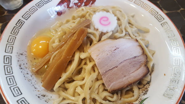 「必殺油そば+生卵」@裏龍介の写真